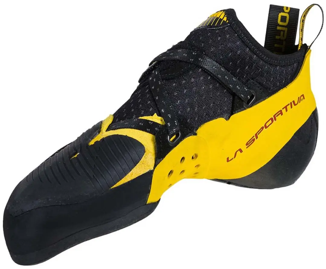 La Sportiva Solution Comp Klimschoenen 41 - Zwart/Geel