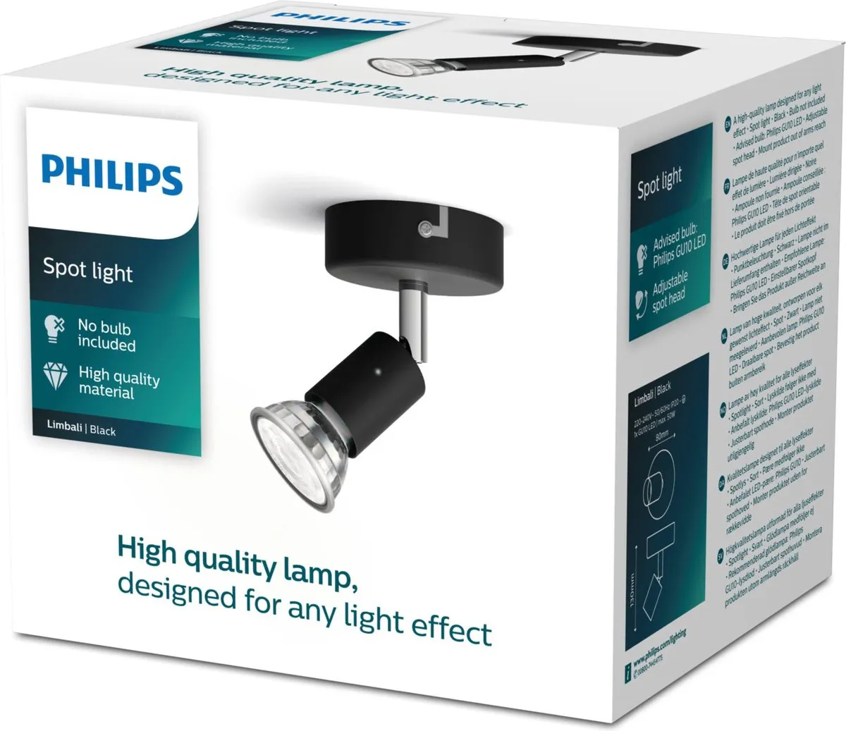Philips Limbali Opbouwspot 1-lichts
