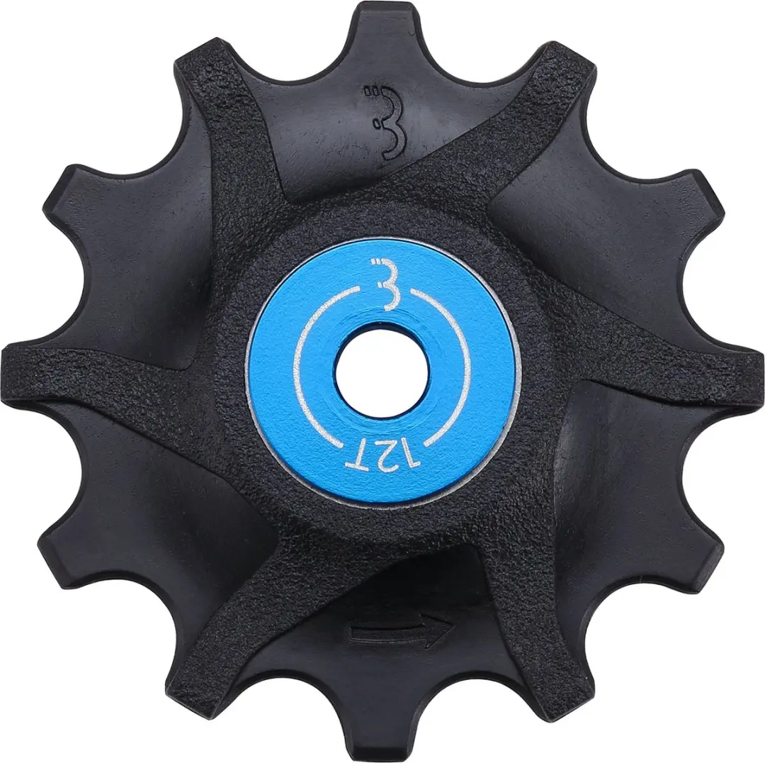 BBB Cycling RollerBoys 12T Derailleurwieltjes - Zwart