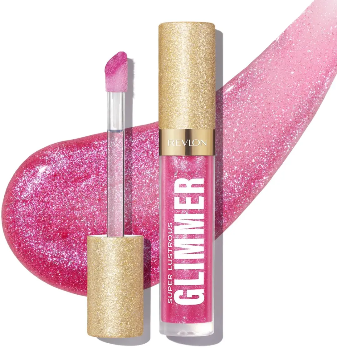 Revlon Super Lustrous Glimmer Lipgloss 008 Roze - 3.8 ml