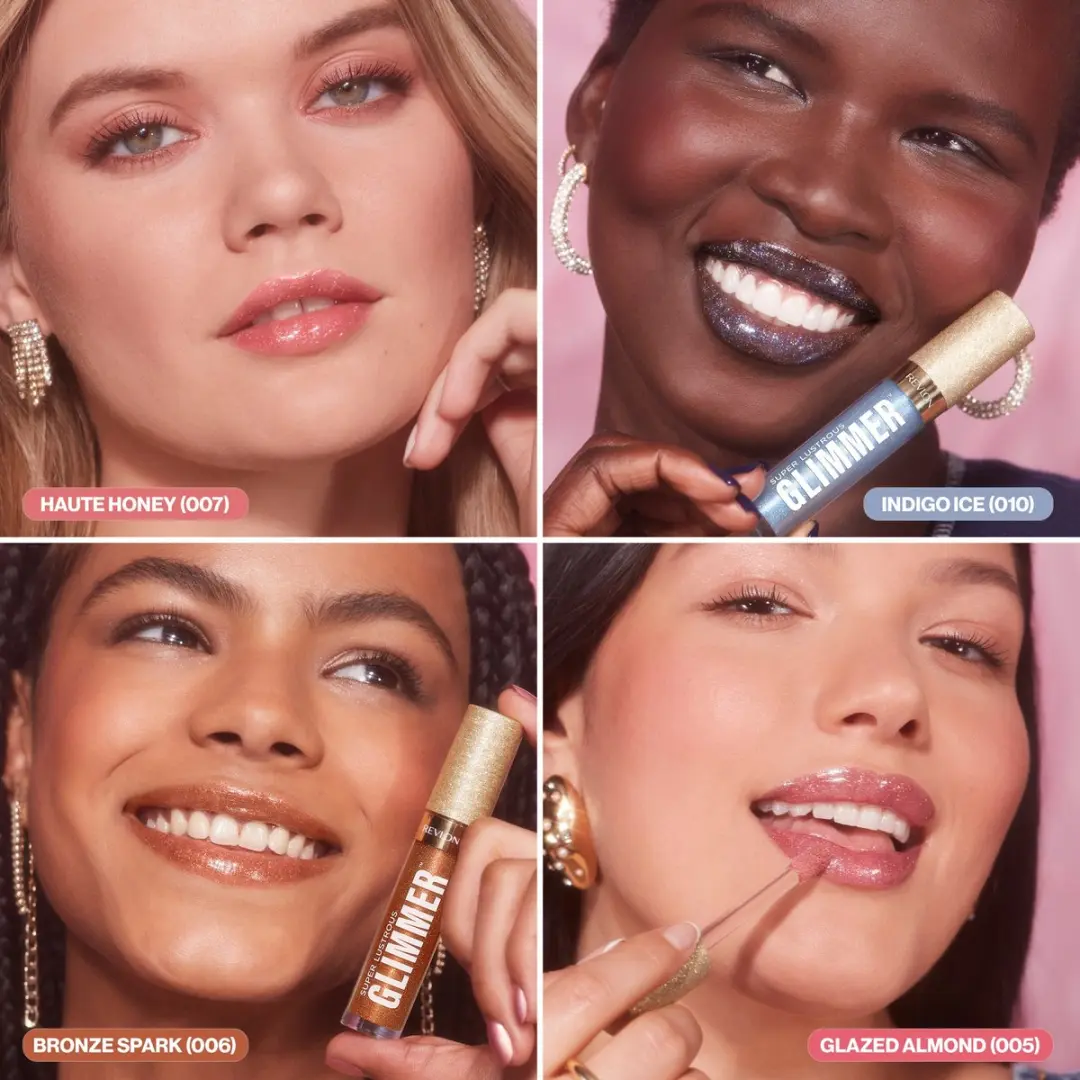 Revlon Super Lustrous Glimmer Lipgloss 008 Roze - 3.8 ml