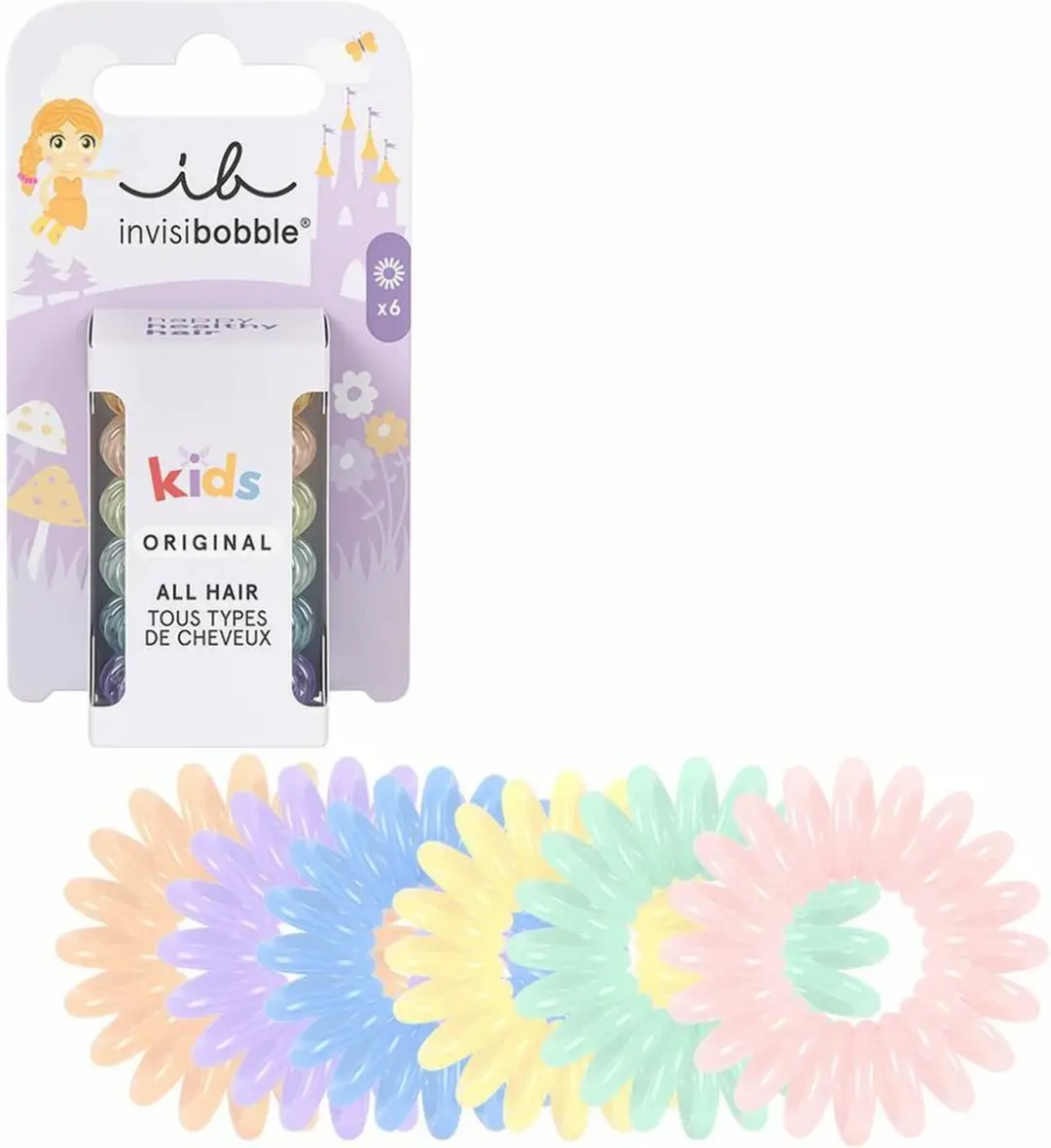 Invisibobble Kids Original Take Me to Candyland 6 stuks