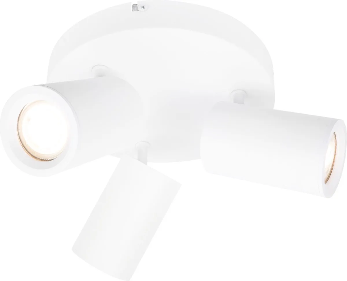 LEDVION SMART LED Plafondspot 3-lichts RGB+CCT 4.9W GU10