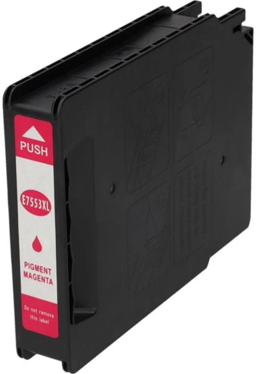 PrintAbout T7553 Inktcartridge Magenta - 70ml - Epson