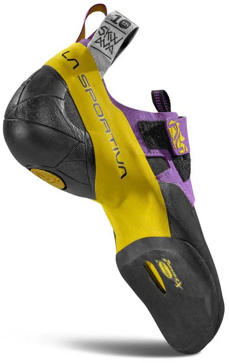 La Sportiva Skwama Klimschoenen 42.5 - Paars/Geel