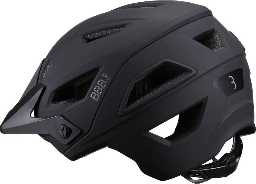 BBB Cycling Shore BHE-59 Fietshelm - Mat Zwart - Maat M