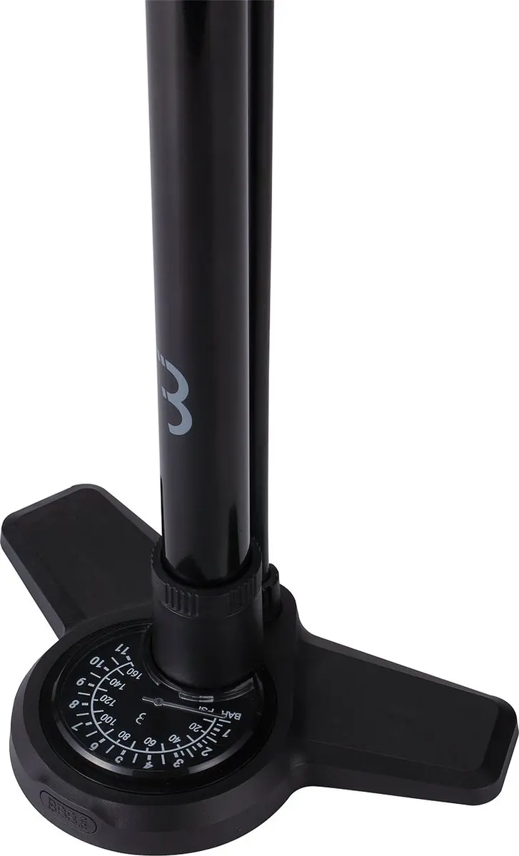 BBB Cycling AirBoost 2.0 BFP-28 Fietspomp - 160 PSI - Zwart