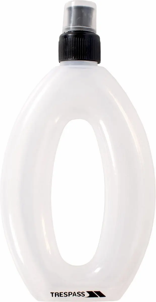 Trespass Sprint Easy Grip Running Bottle (350ml) (Clear)