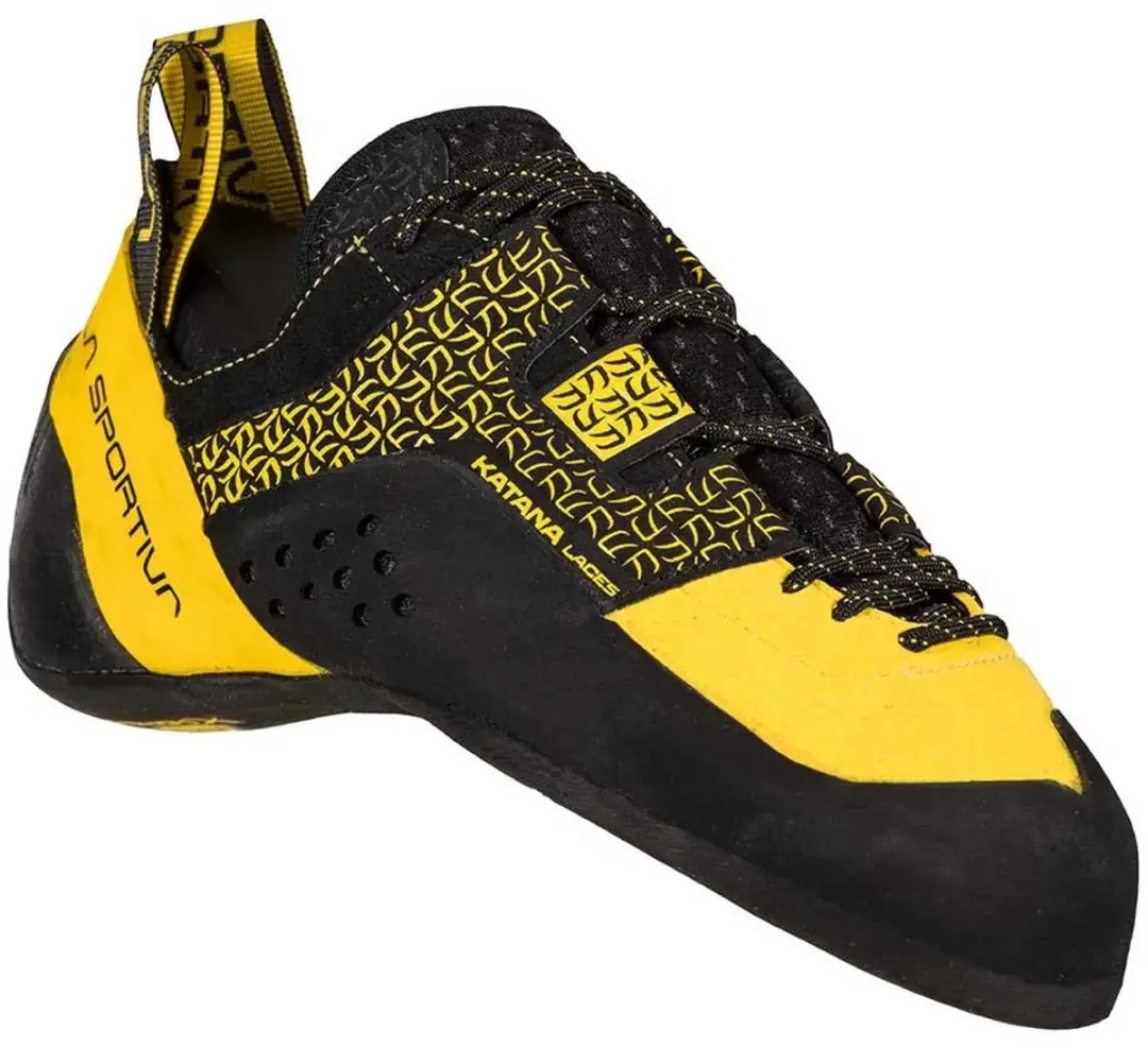 La Sportiva Katana Laces Klimschoenen - 36 - Geel/Zwart