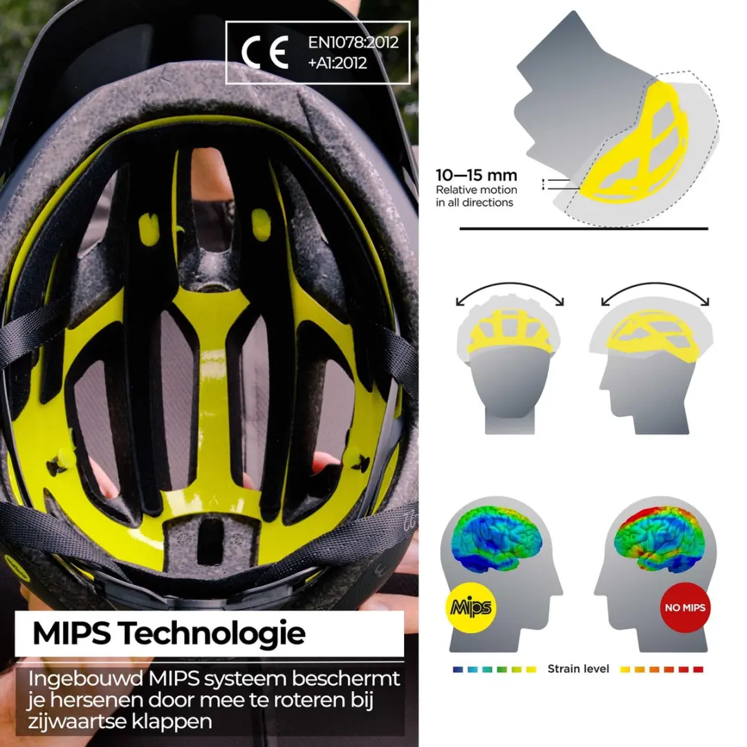 BBB Cycling Dune MIPS 2.0 Fietshelm M - Mat Zwart