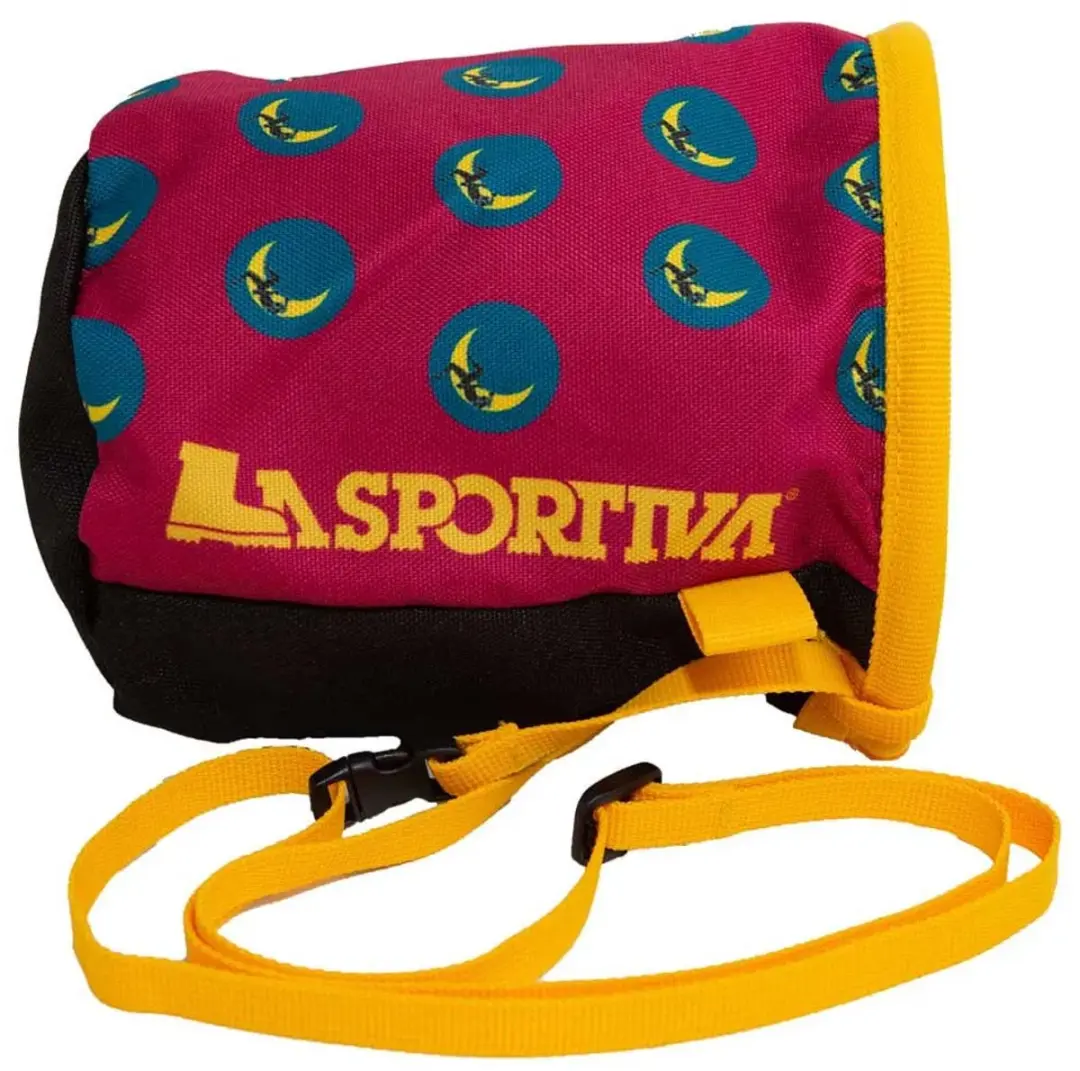 La Sportiva On The Moon Krijtzak - Fucsia/Giallo