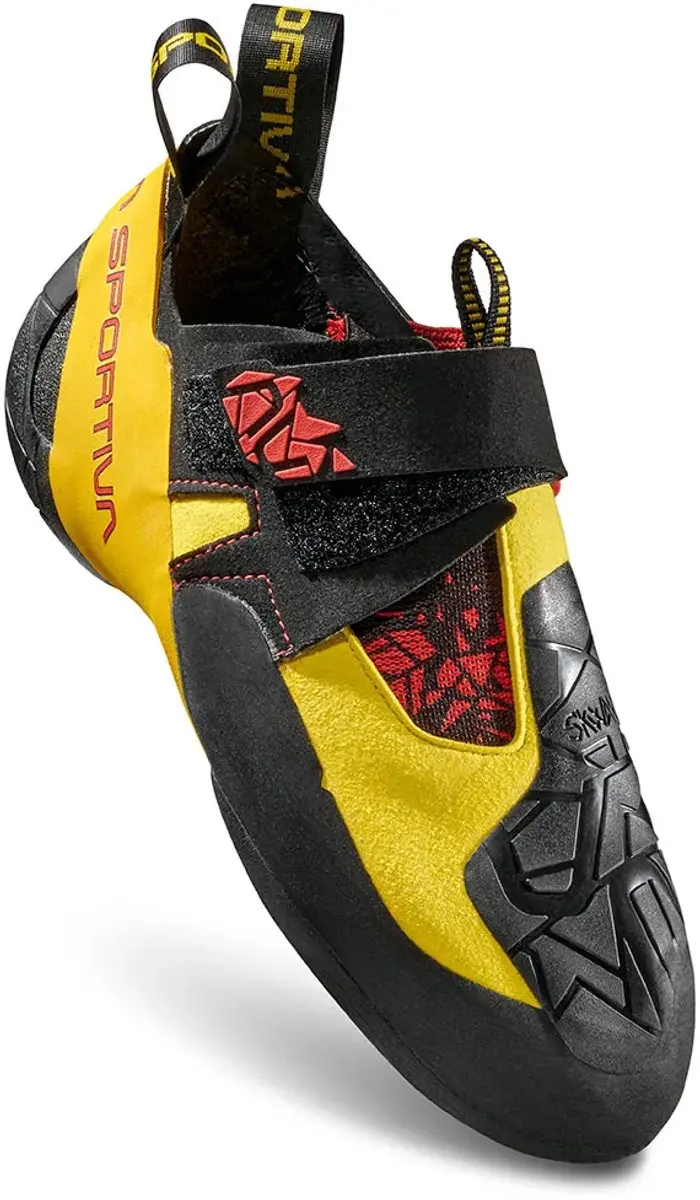 La Sportiva Skwama Klimschoenen - EU 45 - Zwart/Geel