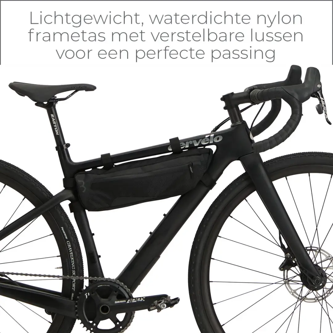 BBB Cycling MiddleMate Small BSB-142 Bikepacking Fietstas 3.3L - Zwart