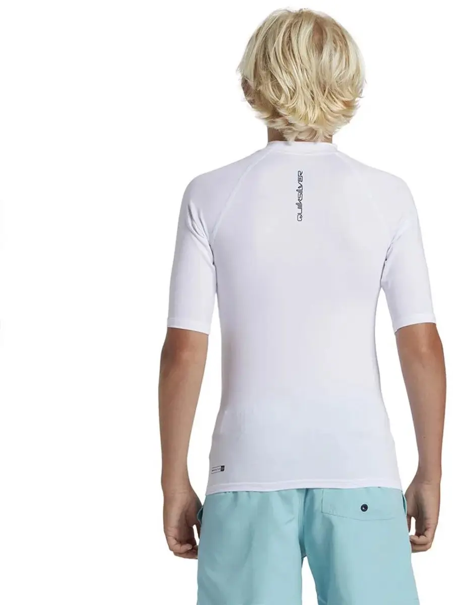 Quiksilver Everyday Upf 50 Rashguard - Wit - Maat 176