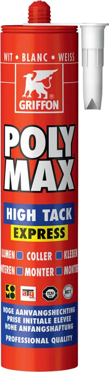 Griffon 6303764 Poly Max High Tack Express Montagelijm