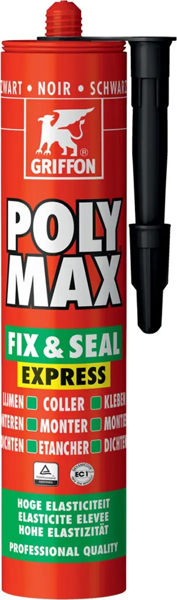 Griffon Poly Max Fix & Seal Express Montagelijm-/afdichtingskit