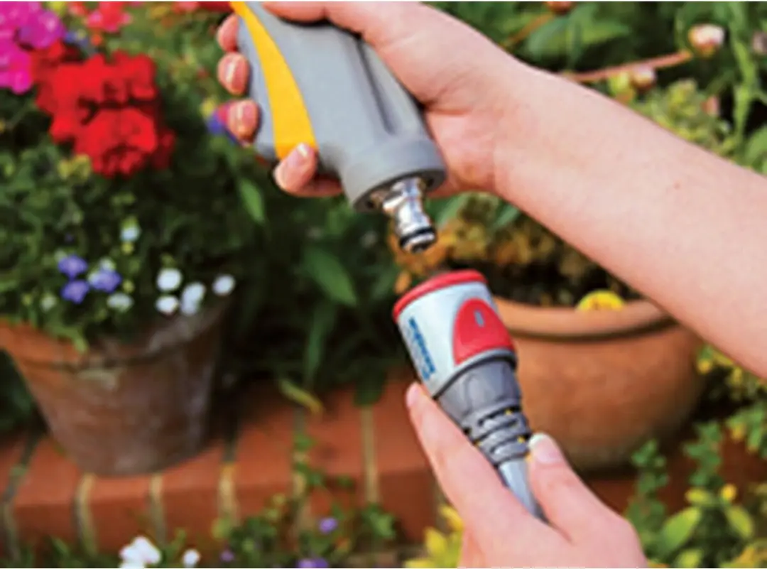 Hozelock Metalen Slangstuk met Waterstop PRO 12,5mm - afbeelding 5 van 6