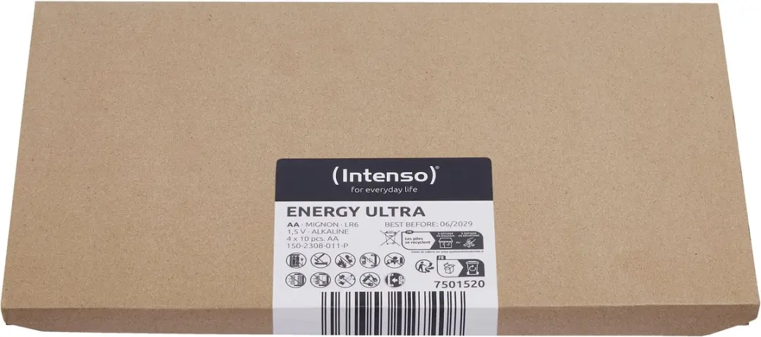 Intenso Energy Ultra AA Batterijen