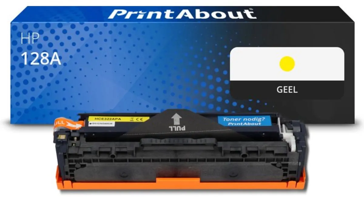 PrintAbout HP 128A Geel Toner
