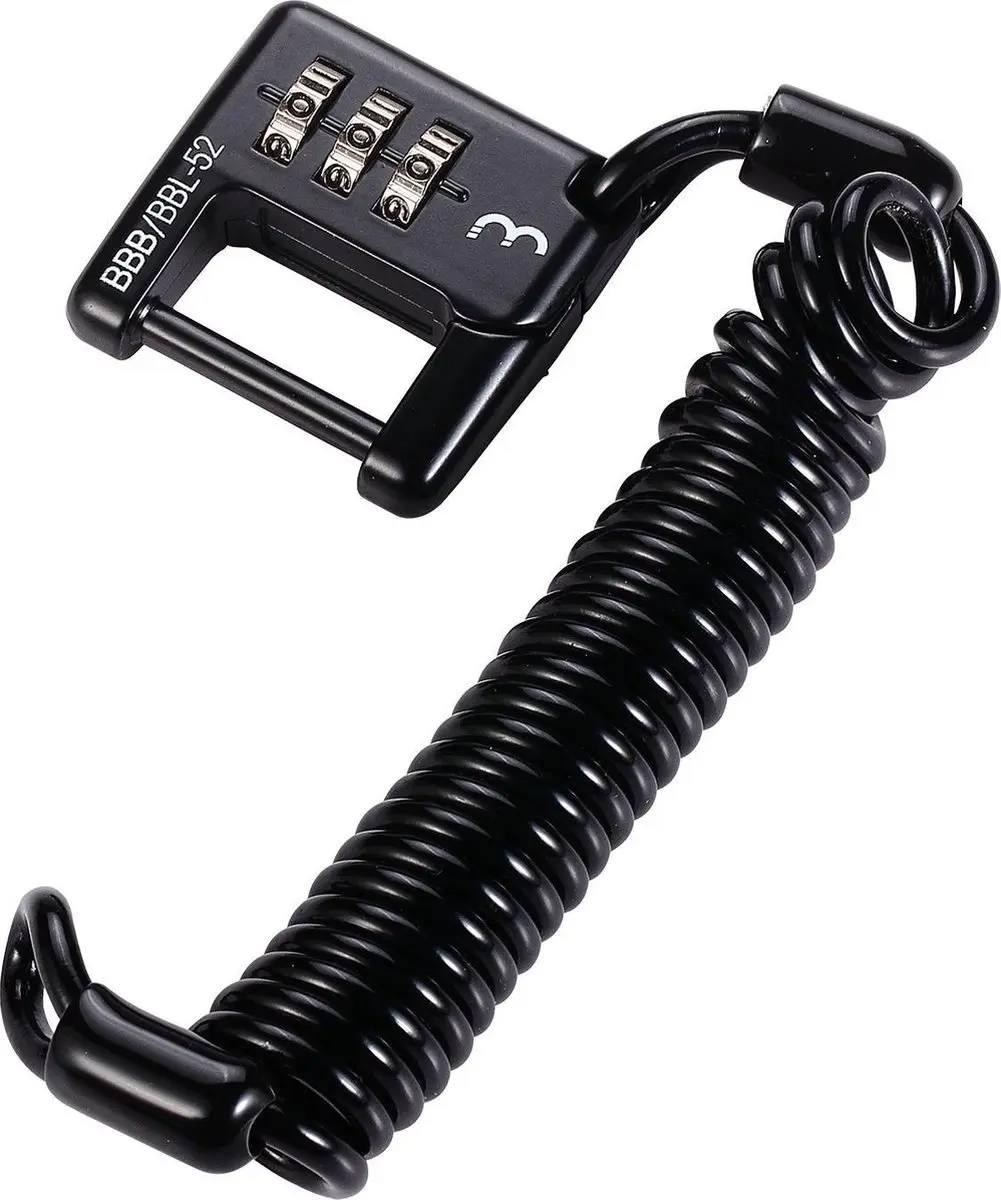 BBB Cycling MiniSafe BBL-52 Cijferslot 120cm