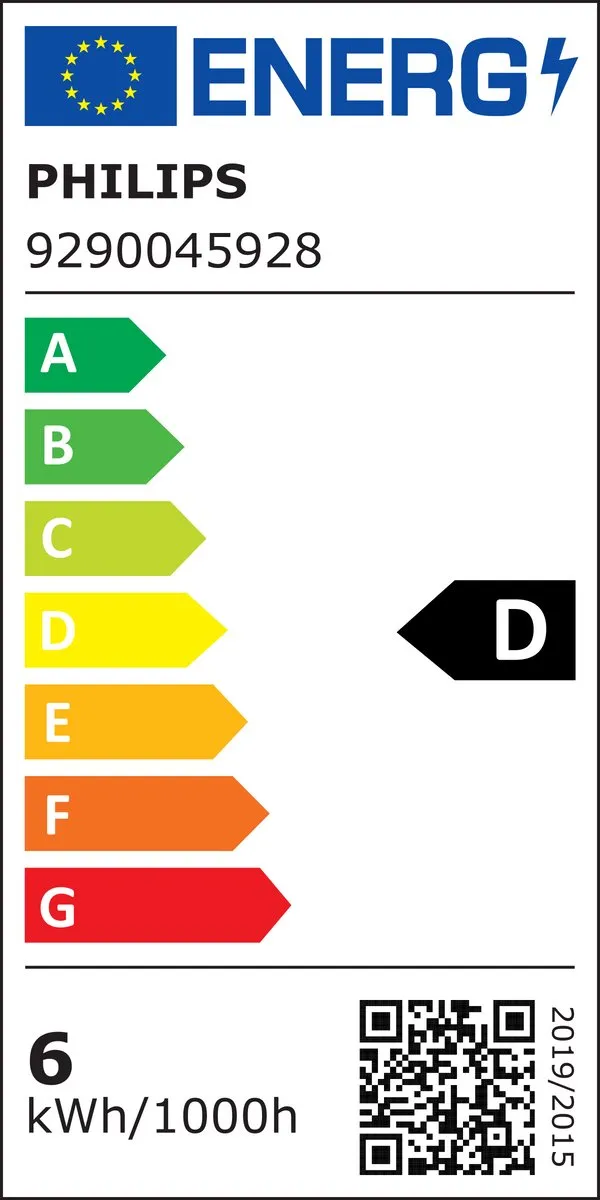 Philips LED Edison Transparant 7W E27 - Warmwit
