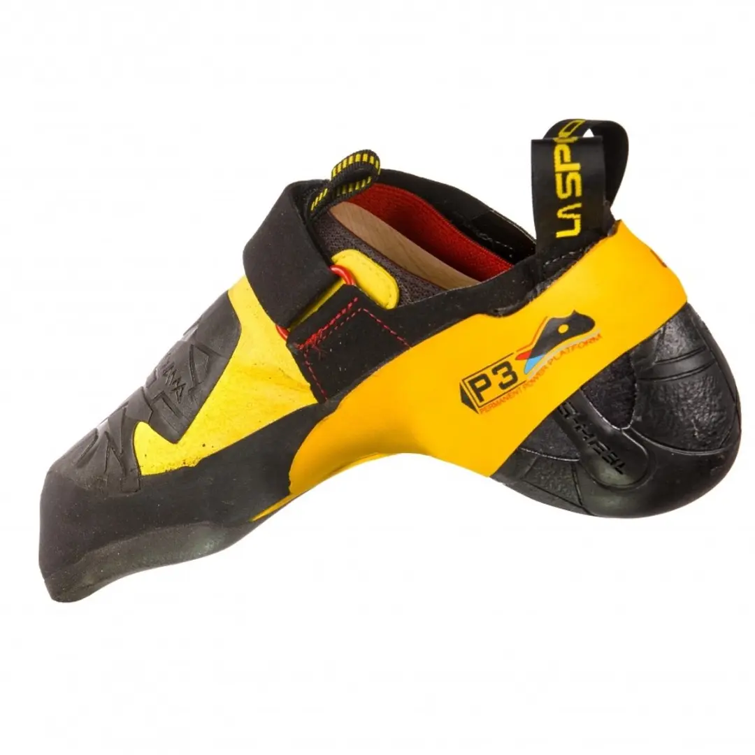 La Sportiva Skwama Klimschoenen - 39.5 - Zwart/Geel