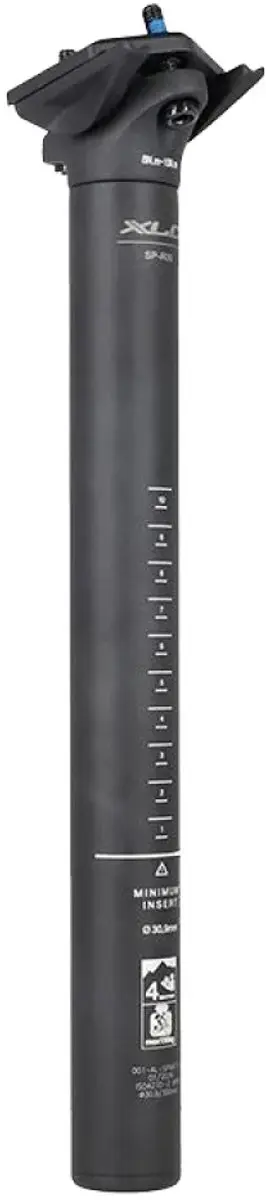XLC SP-R30 Zadelpen 30.9x400mm - 150kg - Zwart
