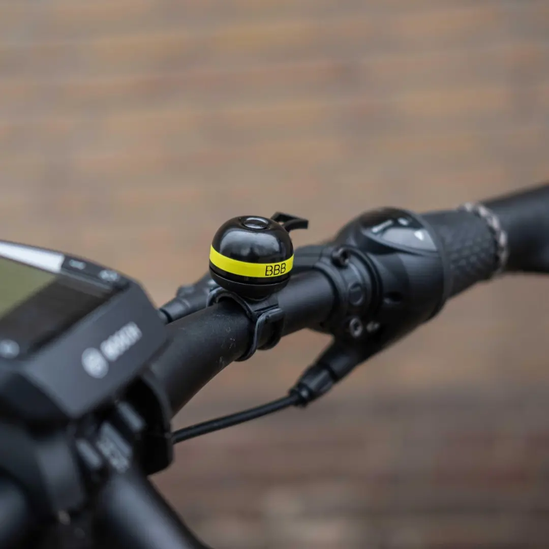BBB EasyFit Deluxe Fietsbel Geel