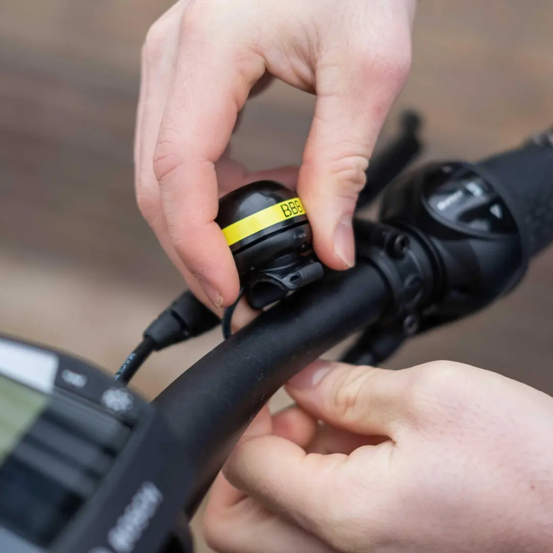 BBB EasyFit Deluxe Fietsbel Geel