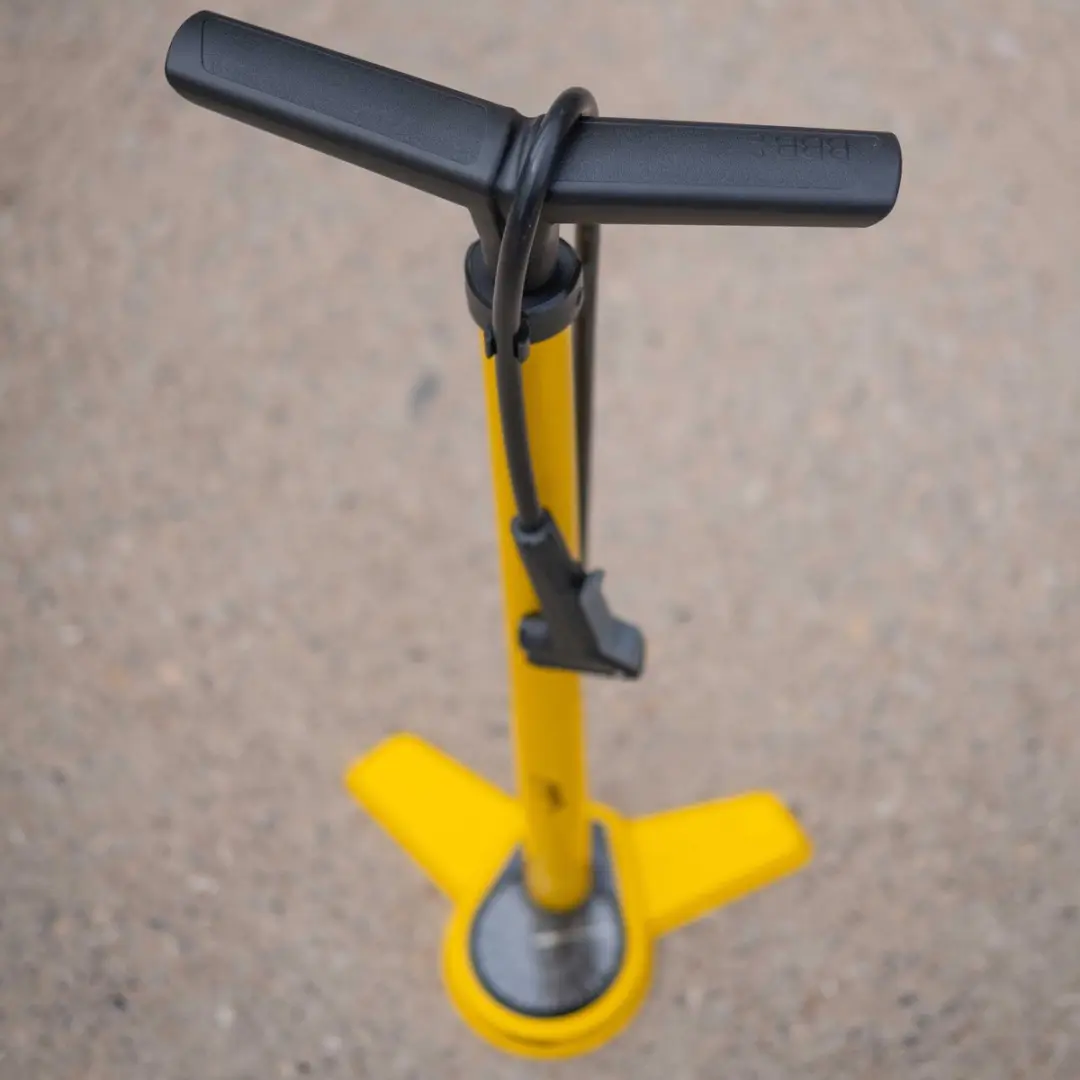 BBB Cycling AirSteel BFP-27 Fietspomp - 11 BAR - Geel - afbeelding 6 van 6
