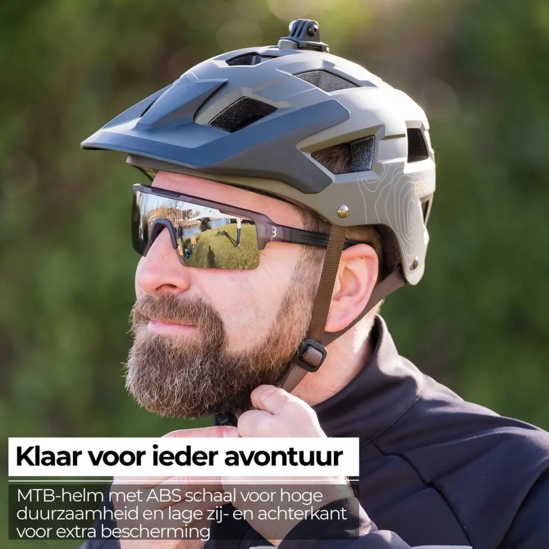 BBB Cycling MTB Helm Nanga BHE-54 - Olijfgroen L