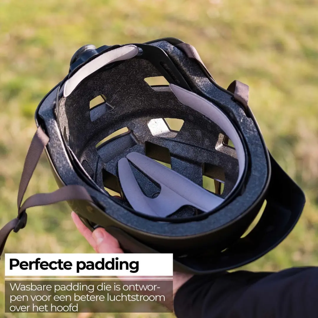 BBB Cycling MTB Helm Nanga BHE-54 - Olijfgroen L
