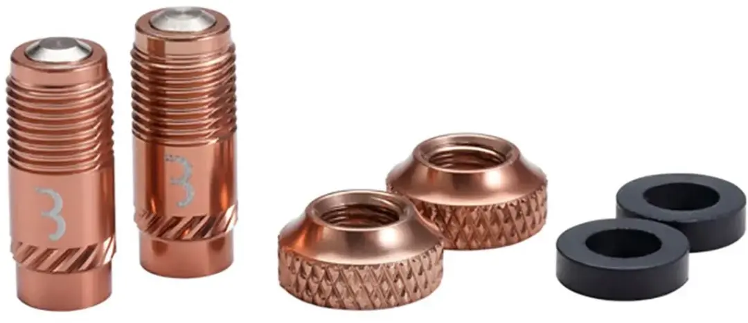 BBB CoreCap BTI-165 Ventiel Upgrade Set - Presta naar Schrader - 2 Stuks - Koper