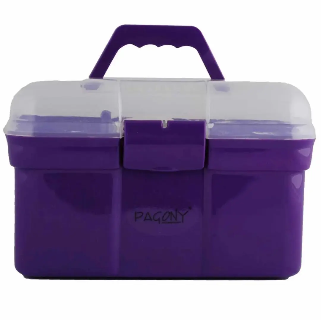 Pagony Poetsbox Gevuld Maat 1 - Paars - afbeelding 2 van 3