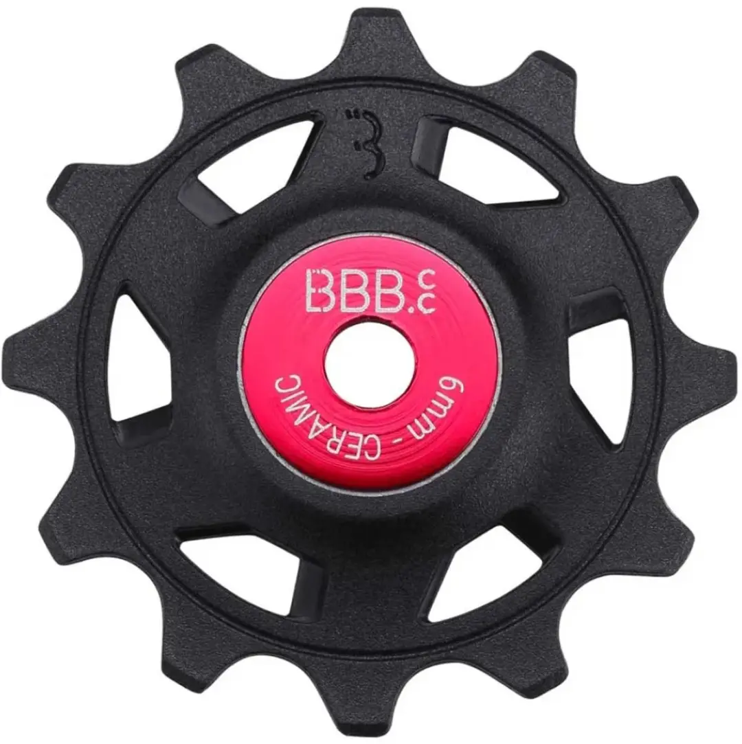 BBB Cycling Keramische Derailleurwieltjes SR BDP-17 - 12T/14T - Zwart