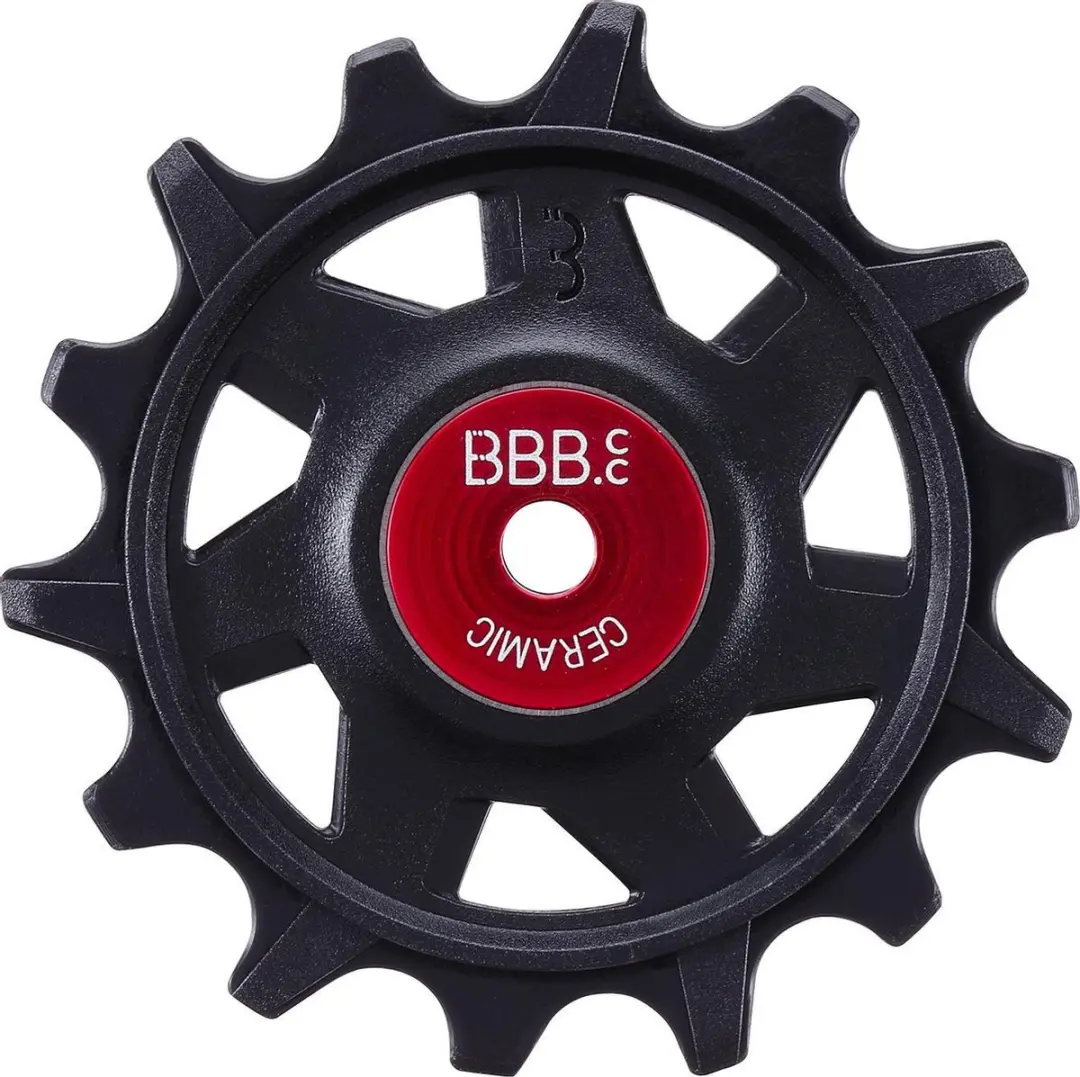 BBB Cycling Keramische Derailleurwieltjes SR BDP-17 - 12T/14T - Zwart