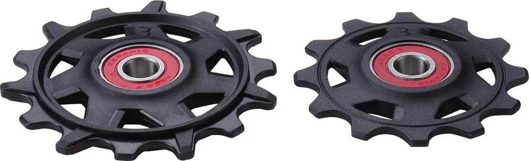 BBB Cycling Keramische Derailleurwieltjes SR BDP-17 - 12T/14T - Zwart
