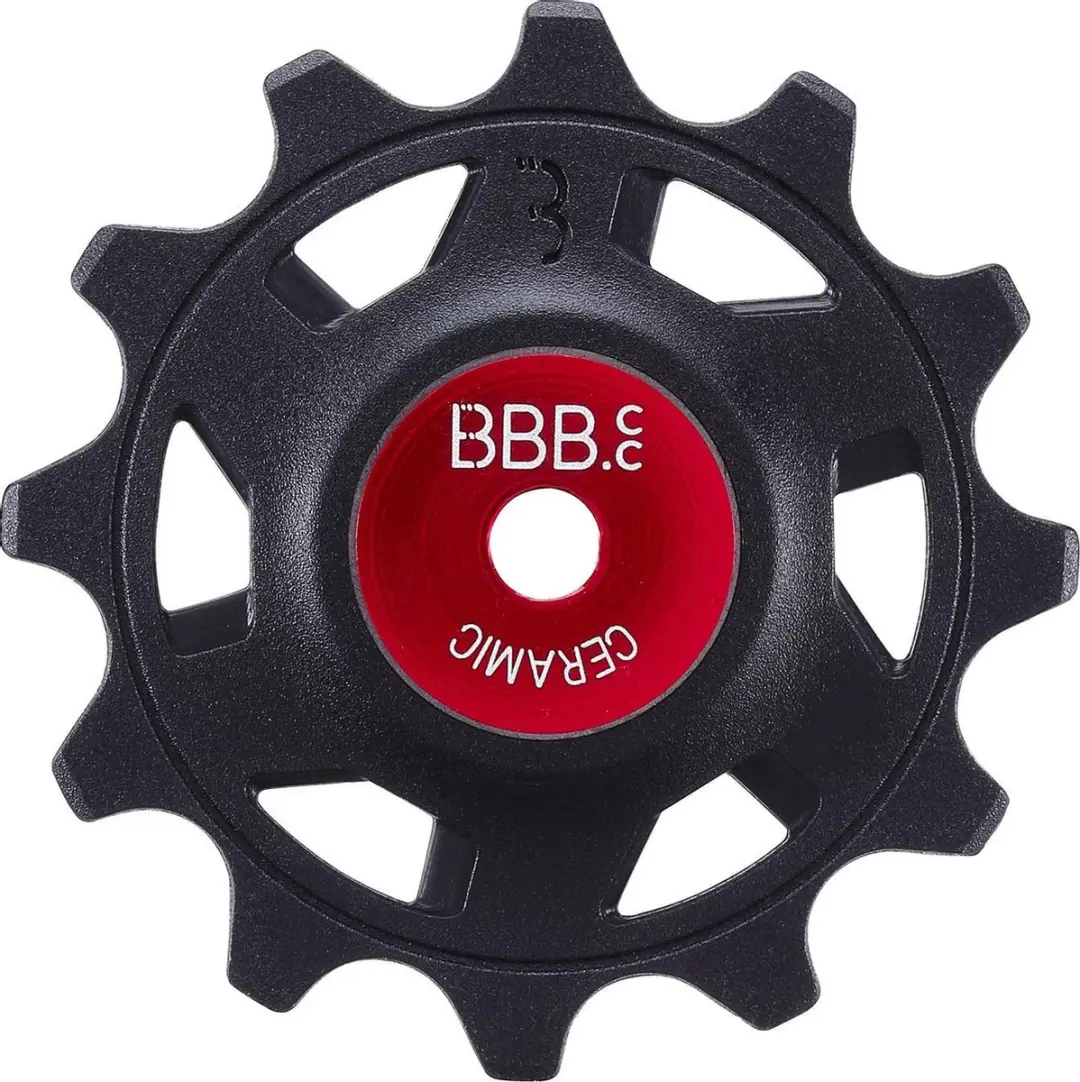 BBB Cycling Keramische Derailleurwieltjes SR BDP-17 - 12T/14T - Zwart