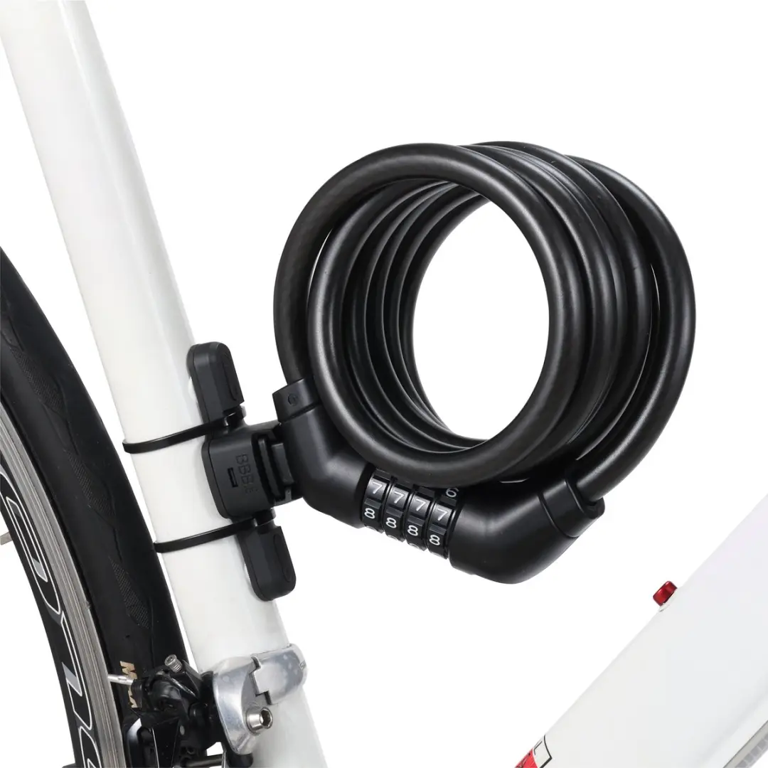 BBB CodeGuard Cable BBL-101B Fietsslot 180cm - 12mm - Instelbare code