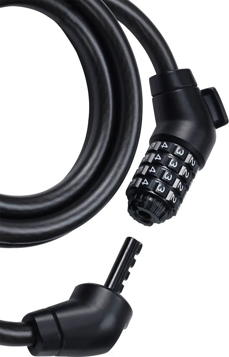 BBB CodeGuard Cable BBL-101B Fietsslot 180cm - 12mm - Instelbare code