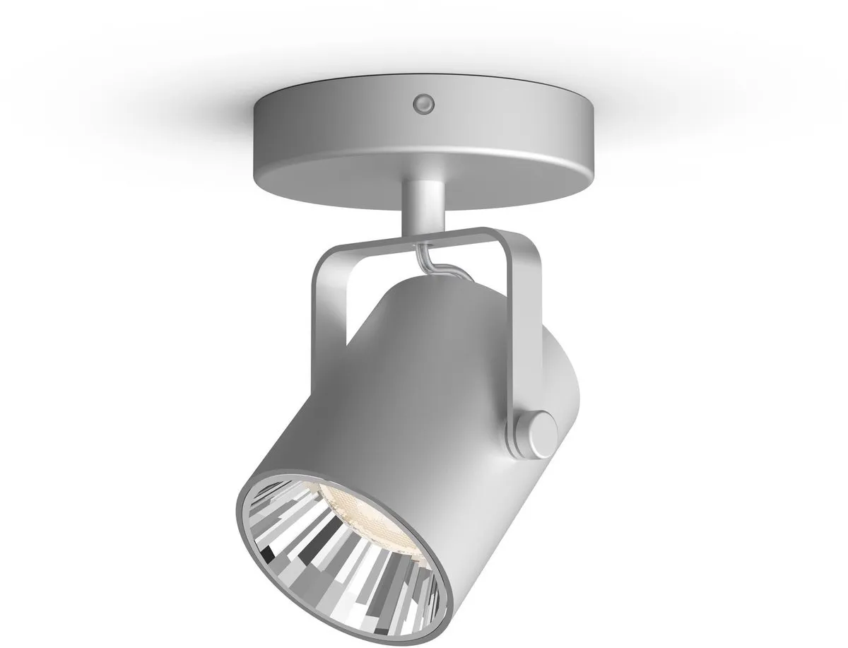 Philips BYRE Opbouwspot LED 4W - 430lm - Zilver