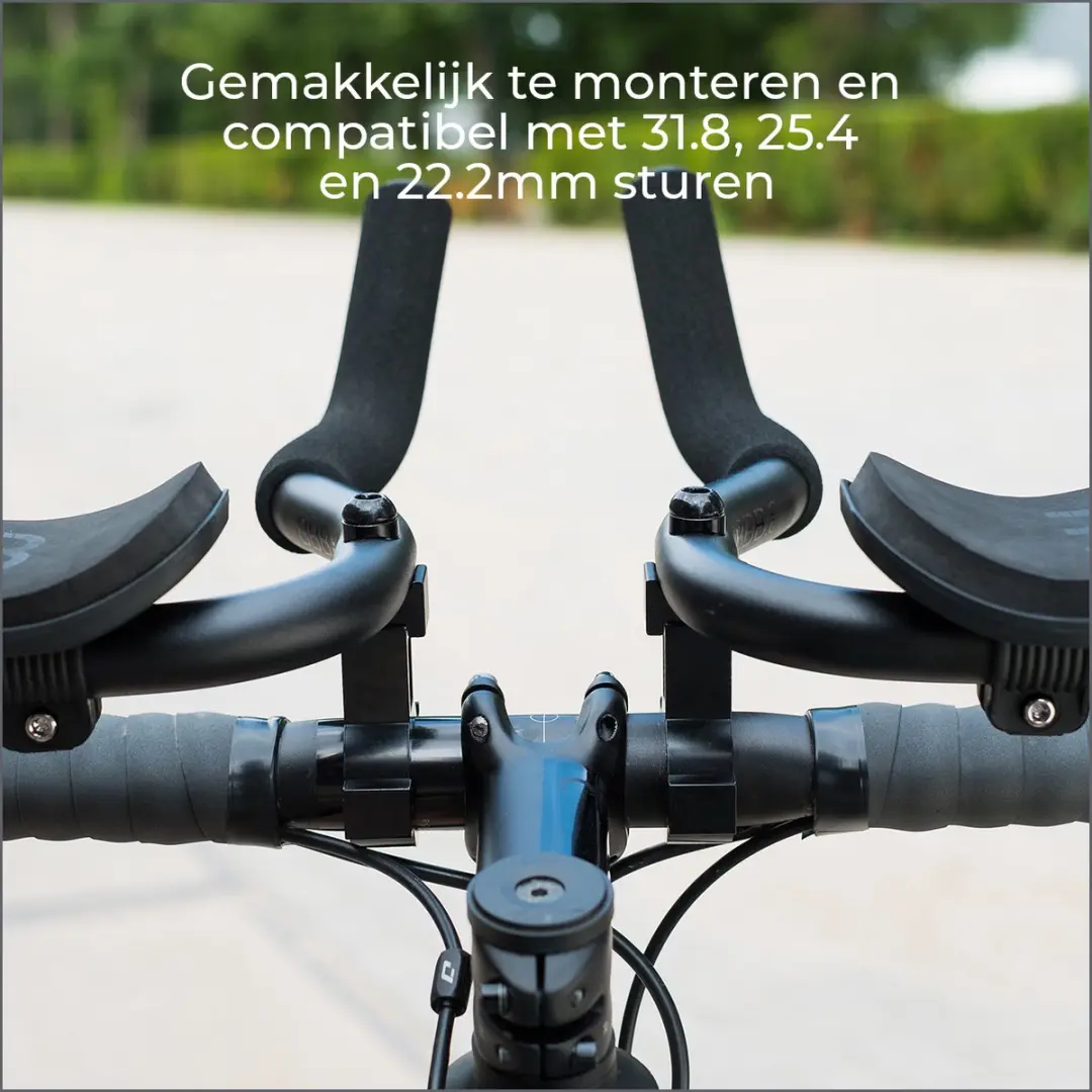 BBB Cycling AeroComfort BHB-59 Opzetstuur Racefiets - Zwart