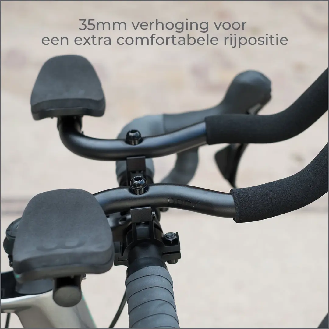 BBB Cycling AeroComfort BHB-59 Opzetstuur Racefiets - Zwart