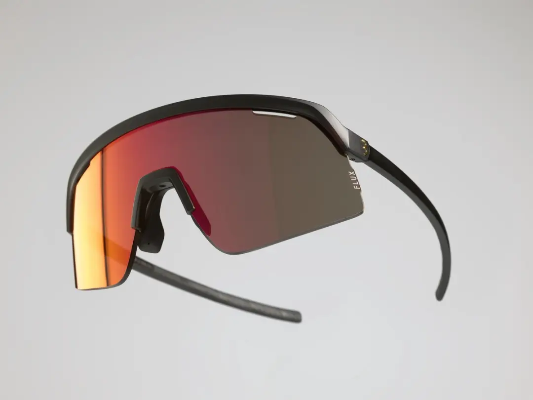 BBB Cycling Valor Flux BSG-81 Fietsbril - Mat Zwart/Rood