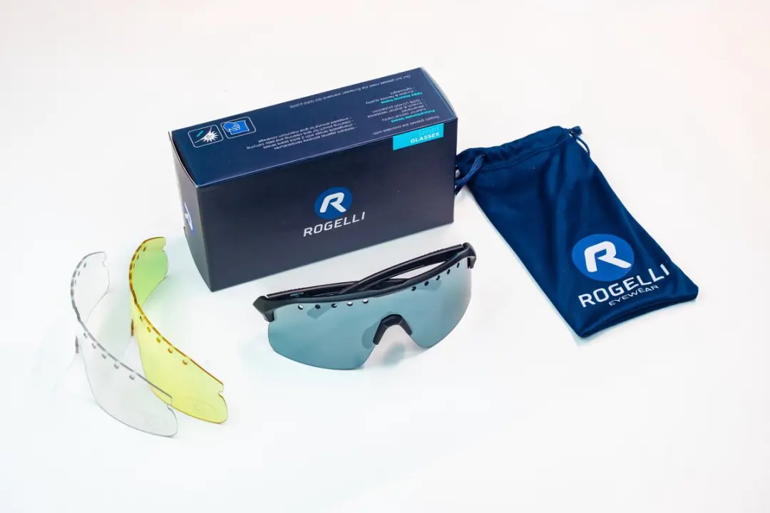 Rogelli Ventro Polarized Fietsbril - Zwart