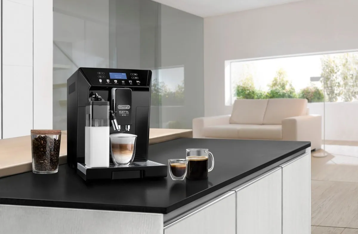 De'Longhi ECAM46.860.B Volautomatische Espressomachine - Zwart