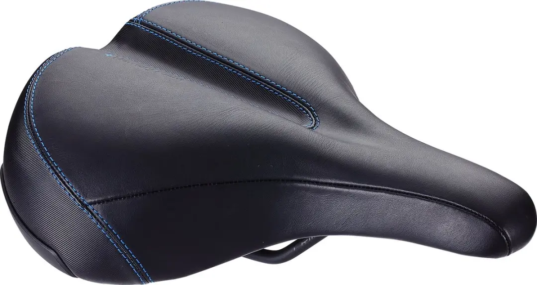 BBB Cycling ComfortPlus Relaxed Leather Fietszadel