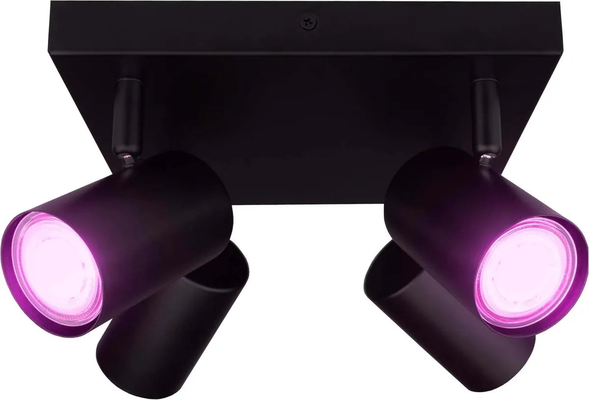 Ledvion LED Plafondspot 4x5W RGBW GU10