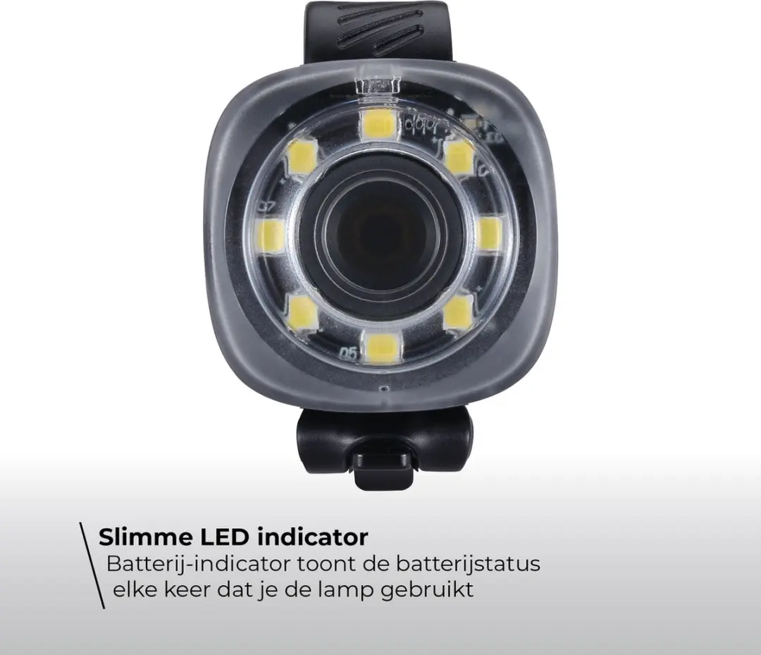 BBB Cycling Spirit BLS-227 Fietsverlichting Set - USB Oplaadbaar - 30/12 Lumen - Waterdicht