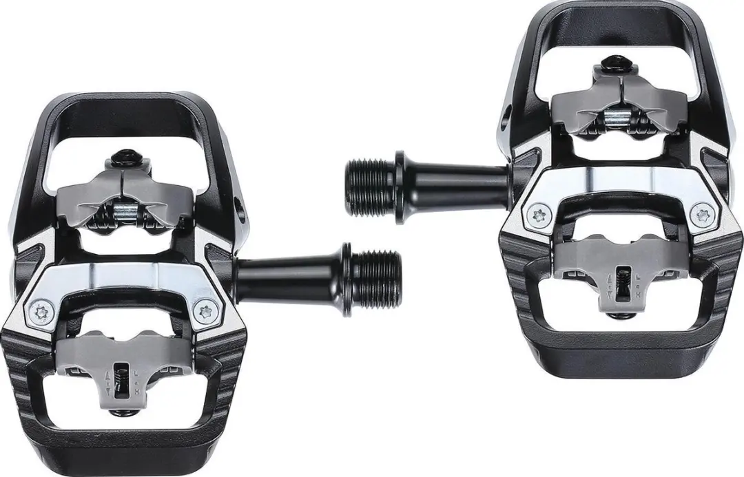 BBB Cycling TrailMount MTB Clipless BPD-71 - SPD Schoenplaatjes - 90x60mm - Mat Zwart